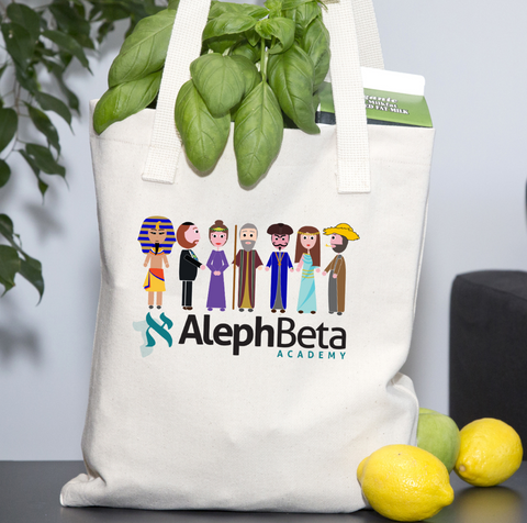 Aleph Beta Tote - Characters