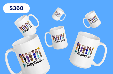 6 Aleph Beta Mugs