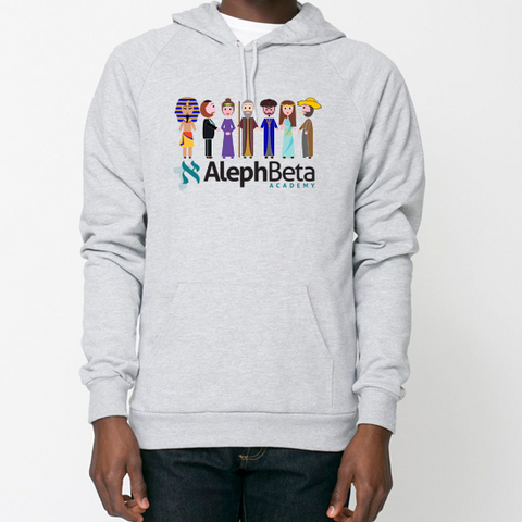 Aleph Beta Characters - Sweatshirt