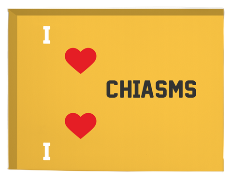 I Heart Chiasms- Canvas