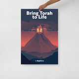 Bring Torah to Life Mount Sinai Poster