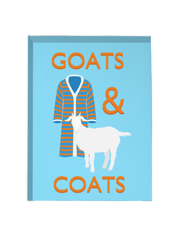Goats & Coats - Canvas
