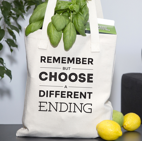 Remember But Choose A Different Ending - Tote